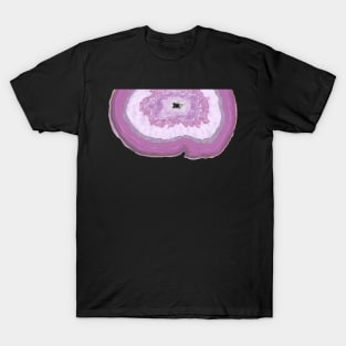 Pink Agate Slice T-Shirt
